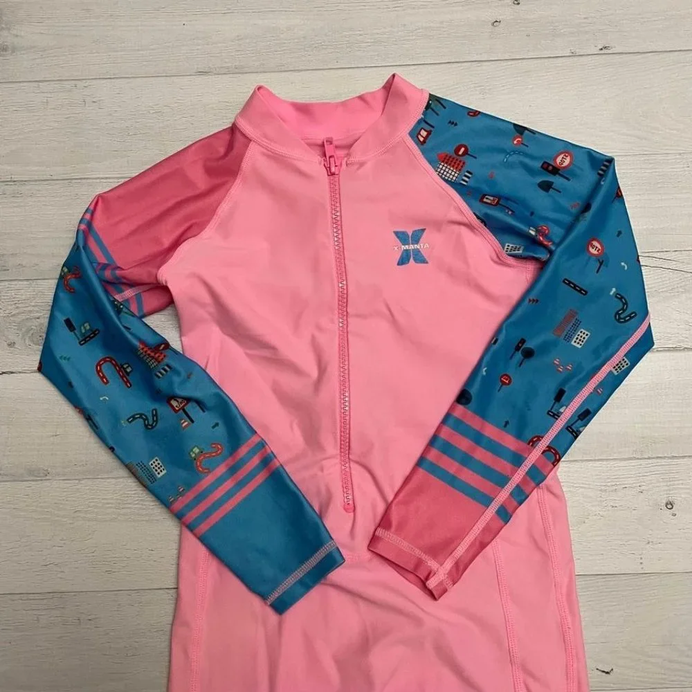 Xmanta girls one piece‎ full length swimsuit XL
